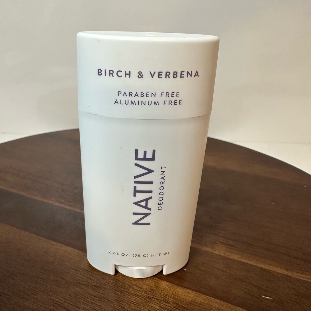 ⭐ NEW Native Birch & Verbena Deodorant – Aluminum Free, Paraben Free – 2.65 oz ⭐